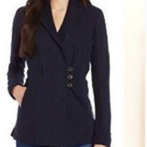 - Lucky lotus lucky brand black wrap cardigan with buttons size m - Picture 14 of 14